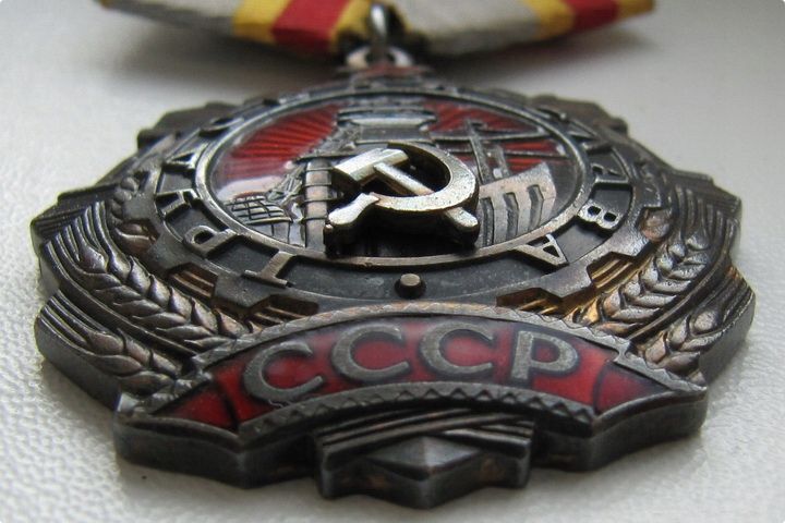 Кавалер ордена Трудовой Славы